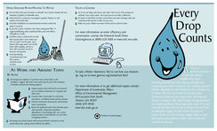Every drop counts