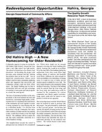 Redevelopment opportunities, Hahira, Georgia