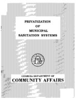 Privatization of municipal sanitation systems [Dec. 1987]