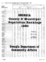 County and municipal population rankings, 1980