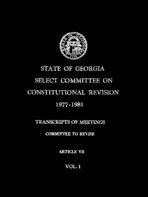 Transcripts of meetings, 1977-1981, v. 10. Article VII