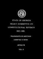 Transcripts of meetings, 1977-1981, v. 11. Article VII