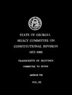 Transcripts of meetings, 1977-1981, v. 14. Article VIII