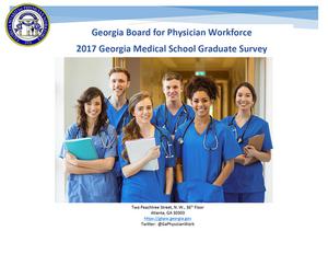 2017 Georgia medical school graduate survey