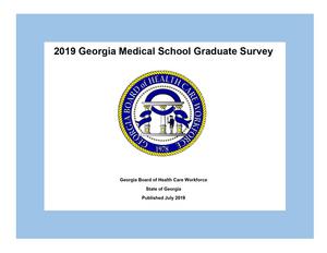 2019 Georgia medical school graduate survey