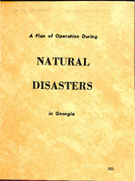 A plan of operation during natural disasters in Georgia [1955]