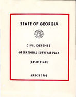 Civil defense operational survival plan (basic plan), March 1966 [Mar. 1966]