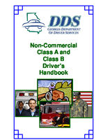 Non-commercial class A and class B driver's handbook