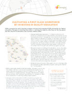 Cultivating a first class workforce by investing in quality education [Nov. 2010]