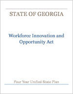 Workforce Innovation and Opportunity Act: state of Georgia: four year unified state plan [2016]