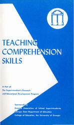 Teaching comprehension skills : a part of the Superintendent's Research and Educational Development Program