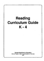 Reading curriculum guide K-4 [1991]