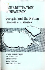 Rehabilitation comparison: Georgia and the Nation, 1959-1963, 1961-1963