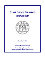State energy strategy for Georgia