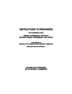 Instructions to preparers for completion of the design professional contract between design professional and owner: to be used with Georgia State Financing and Investment Commission: DBB construction contract [2005]