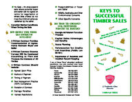 Keys to successful timber sales