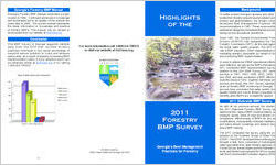Highlights of the 2011 forestry BMP survey: Georgia's best management practices for forestry [2011]