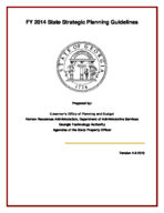 FY 2014 state strategic planning guidelines, version 4-5-2013 [2013]