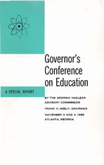 Governor's Conference on Education : a special report of the meeting of November 3 and 4, 1958