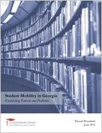 Student mobility in Georgia : establishing patterns and predictors