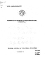 What should Georgia students know to be successful?