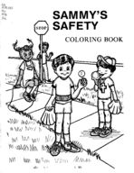 Sammy's safety coloring book