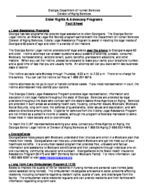 Elder rights and advocacy programs: fact sheet [Oct. 14, 2009]