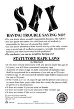 Sex: having trouble saying no?