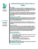 Temporary Assistance to Needy Families (TANF)
