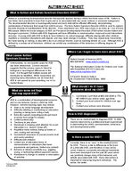 Autism fact sheet [Feb. 2000]