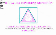 WIC ayuda con buena nutricion: tome el control de su salud con WIC [2002]
