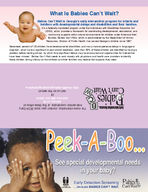 Peek-a-boo...see special developmental needs in your baby? [2005]