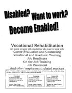 Disabled? Want to work? Become enabled!