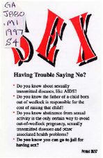 Sex: having trouble saying no?