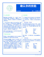 Identifying your skills. Chinese