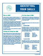 Identifying your skills
