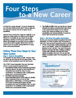 Four steps to a new career