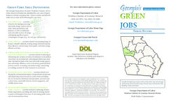 Georgia's green jobs : service delivery region 4 : Three rivers