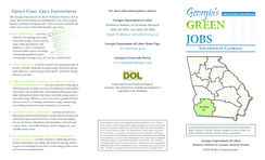 Georgia's green jobs : service delivery region 10 : southwest Georgia