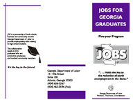Jobs for Georgia Graduates : five-year program