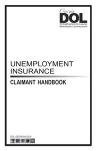 Unemployment insurance claimant handbook
