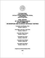 The final report of the Georgia Senate Study Committee on Brewpubs and Alcoholic Beverage Tastings