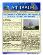An overview of the major provisions of federal health care reform [May 2010]