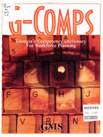 G-comps: Georgia's competency dictionary for workforce planning [2001]