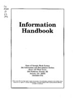 Information handbook