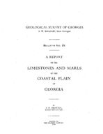 A report on the limestones and marls of the coastal plain of Georgia