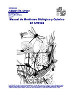 Manual de monitoreo biológico y químico en arroyos