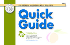 Quick guide : floodplain management in Georgia