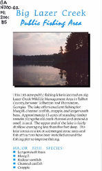 Big Lazer Creek public fishing area