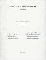 Georgia's deer management plan 2015-2024
